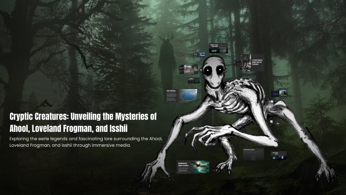 Cryptic Creatures: Unveiling the Mysteries of Ahool, Loveland Frogman ...