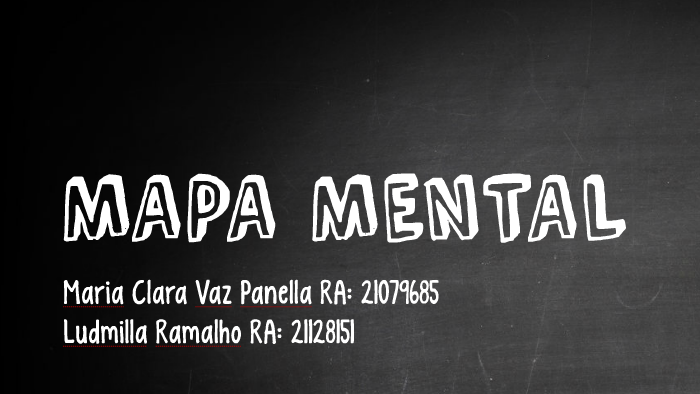MAPA MENTAL by Maria Clara Vaz on Prezi