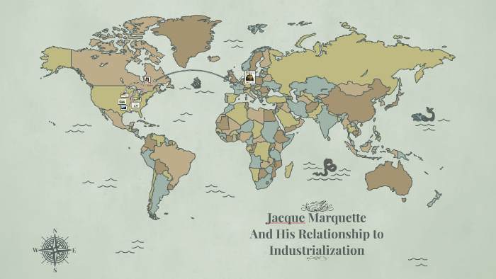 Map Of The Marquette-Joliet Expedition By Kyle Page