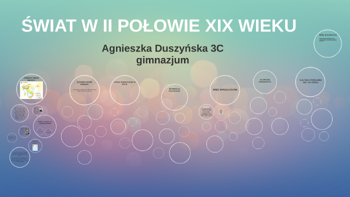 świat W Ii Polowie Xix Wieku Sprawdzian Nowa Era prezi.com
