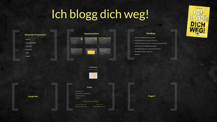 Ich Blogg Dich Weg Unterrichtsmaterial Lsungen