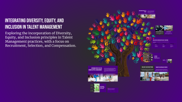 Integrating Diversity, Equity, and Inclusion in Talent Management by ...