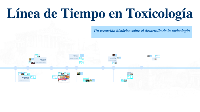 Línea de Tiempo en Toxicología by Leonardo Tapia on Prezi
