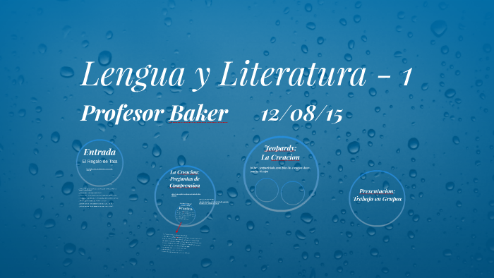 Lengua y Literatura - 1 by on Prezi