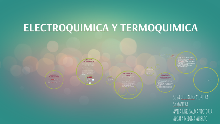 ELECTROQUIMICA Y TERMOQUIMICA by alondra sosa pichardo on Prezi Next