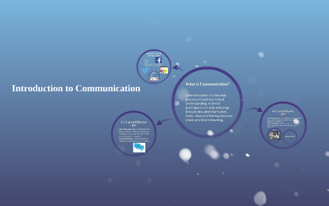 Introduction to Communication by Matthew Appleby on Prezi