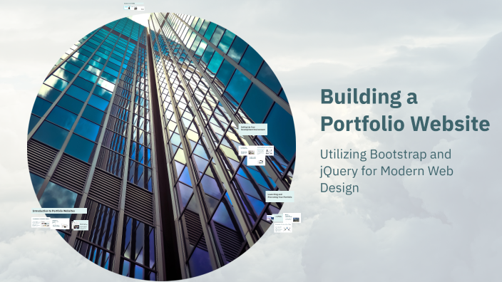 Building a Portfolio Website by Abdullah Farooq on Prezi