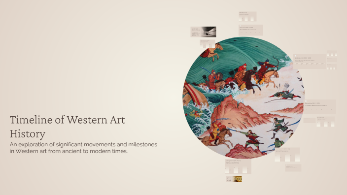 Timeline of Western Art History by Althea Milanes on Prezi