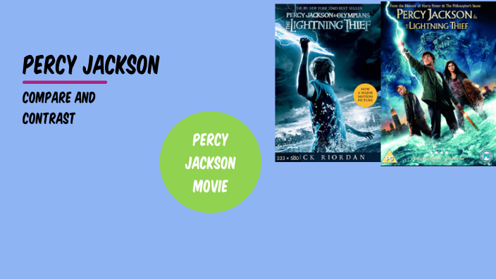 Compare and Contrast - Percy Jackson by Charvi Saxena