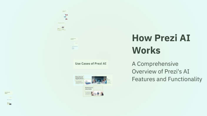 How Prezi AI Works by Yasmin Ováez L. on Prezi
