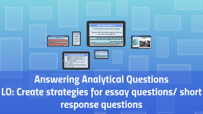 Answering Analytical Questions By Elizabeth Browning On Prezi