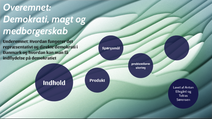 Demokrati, Magt Og Medborgerskab By Tobias Sørensen On Prezi