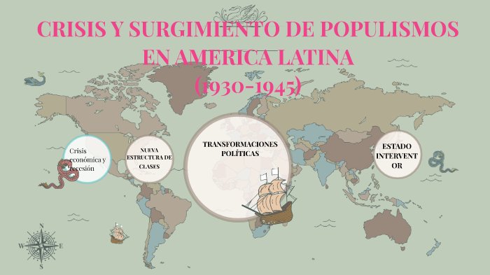 crisis y surgimiento de populismos en America latina (1930- 1945) by ...