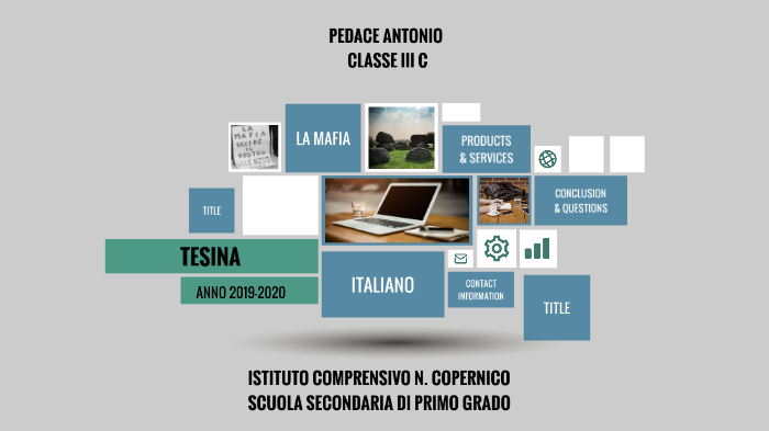 TESINA ANTONIO by alessia pedace on Prezi