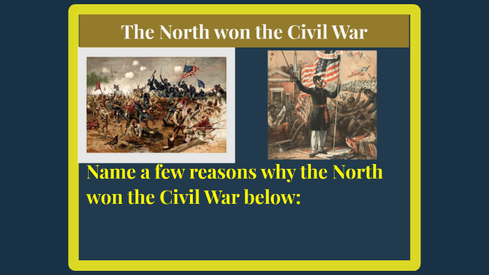 how the north won the civil war
