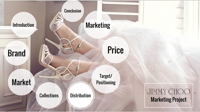 Jimmy choo discount brand positioning