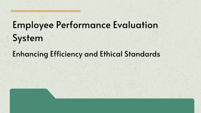 Employee Performance Evaluation System by Anna Kirillova on Prezi