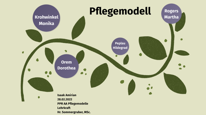 Pflegemodell By Isaak Amirian On Prezi