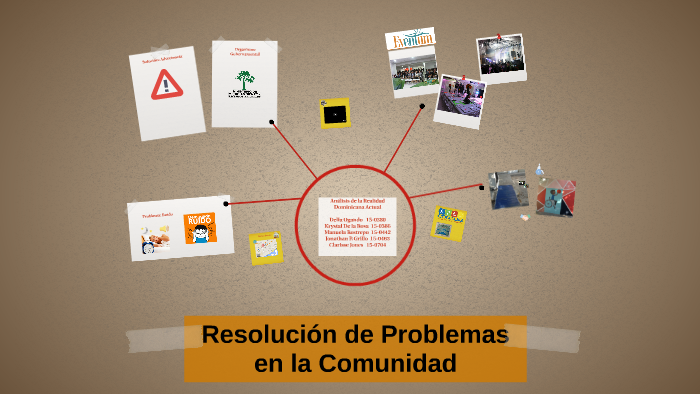 Resolución de Problemas en la Comunidad by Manuela Restrepo on Prezi