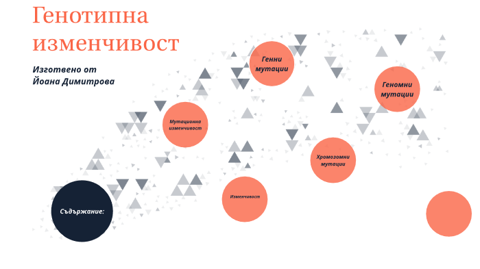 Генотипна изменчивост by Йоана Димитрова on Prezi