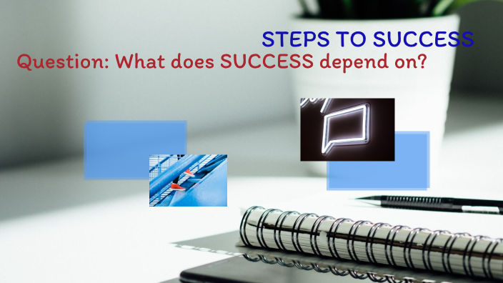 STEPS TO SUCCESS: PLANNING, PART 1 by Selam Naizghi on Prezi