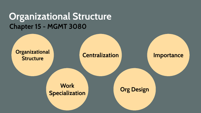 Chapter 15: Organizational Structure by Elizabeth Retyi-Gazda on Prezi