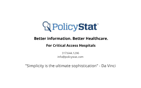 PolicyStat by Josh Doane on Prezi