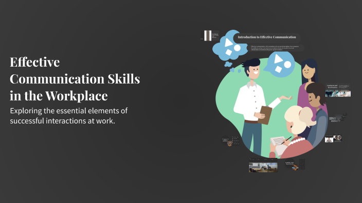 Effective Communication Skills in the Workplace by Network King on Prezi