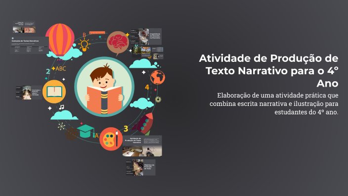 Atividade de Produção de Texto Narrativo para o 4º Ano by Maria Divina ...