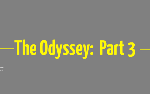 The Odyssey Part 3 and Figurative Language by Zach Hamer on Prezi