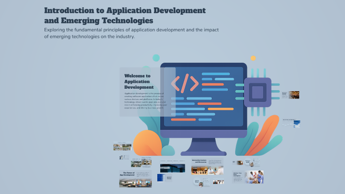 Introduction to Application Development and Emerging Technologies by ...