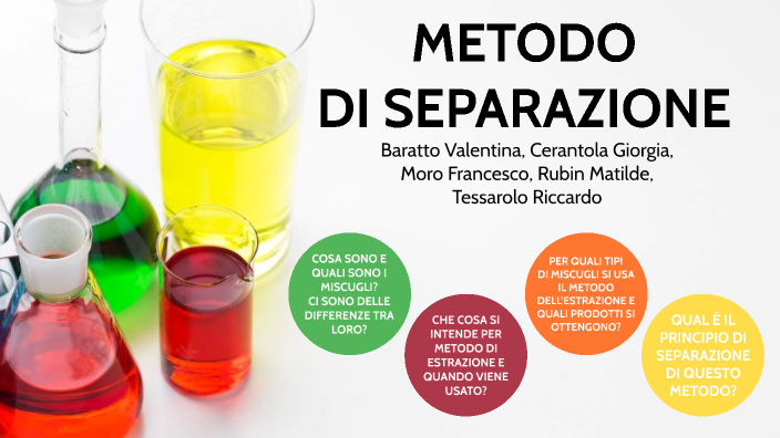 METODO DI SEPARAZIONE by GIORGIA CERANTOLA on Prezi