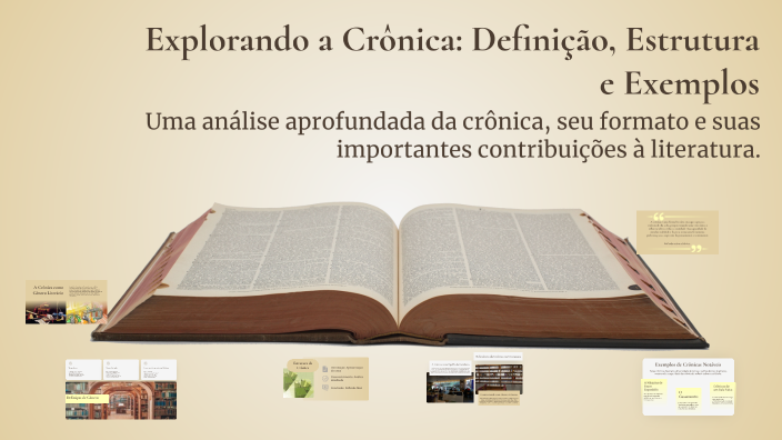 Explorando a Crônica: Definição, Estrutura e Exemplos by Luiz Henrique ...