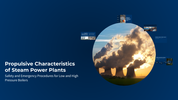 Propulsive Characteristics of Steam Power Plants by Kenth Lorenz A ...