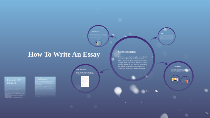 How To Write An Essay by john corsaro on Prezi