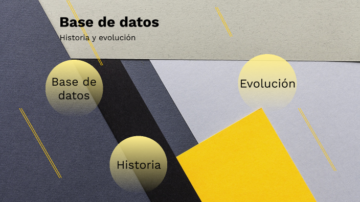 Base de datos by Michael Sebastian Manrique Bellido on Prezi