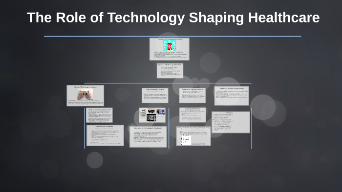 The Role of Technology Shaping Healthcare by Reagan Ducote