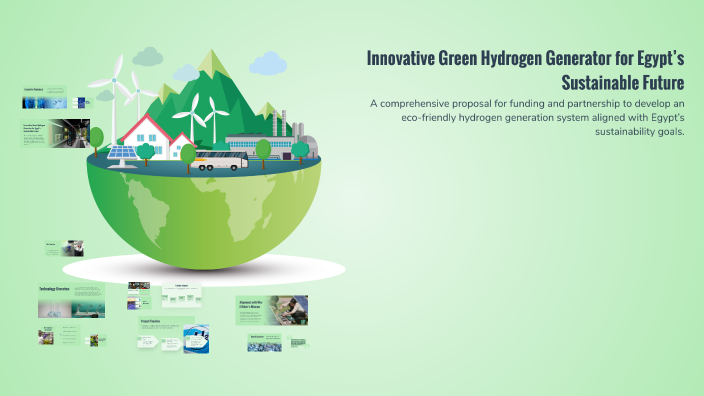 Innovative Green Hydrogen Generator for Egypt’s Sustainable Future by ...