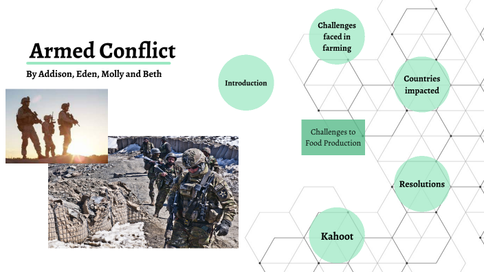 How Does Armed Conflict Affect Food Production