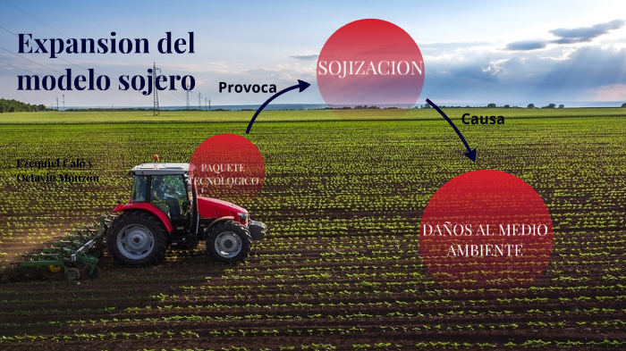 Expansión del modelo sojero-Infografía by Ezequiel Caló