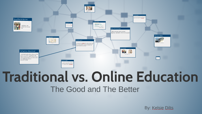 Online vs Traditional Education by kelsie dilts on Prezi