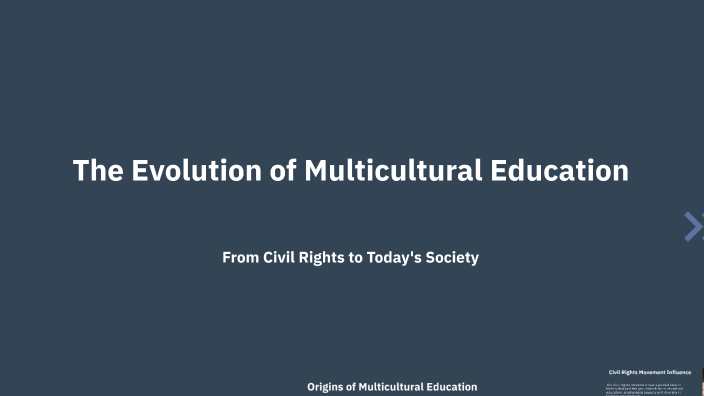 The Evolution of Multicultural Education by Dawn Reed on Prezi