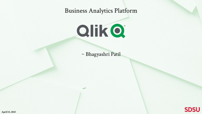QlikSense - Technical Demo by Bhagyashri Patil on Prezi