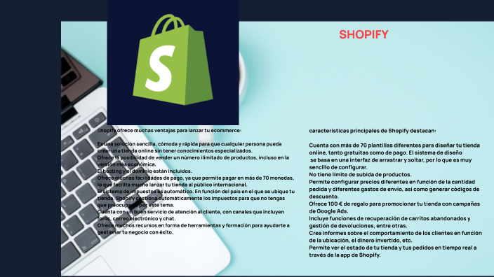 Shopify Roa's shopify by Jeraldin Roa Gonzalez on Prezi