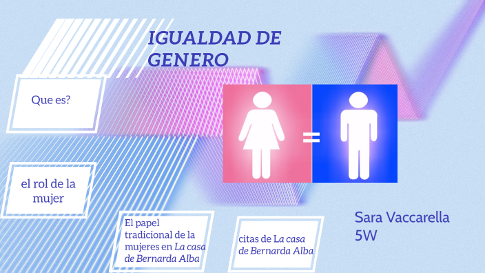 igualdad de genero by SARA VACCARELLA on Prezi