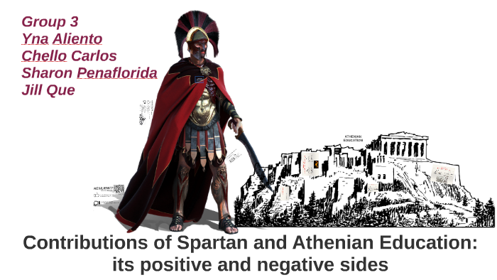 Contributions of Spartan Education: its positive and negativ by