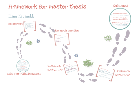 master thesis framework