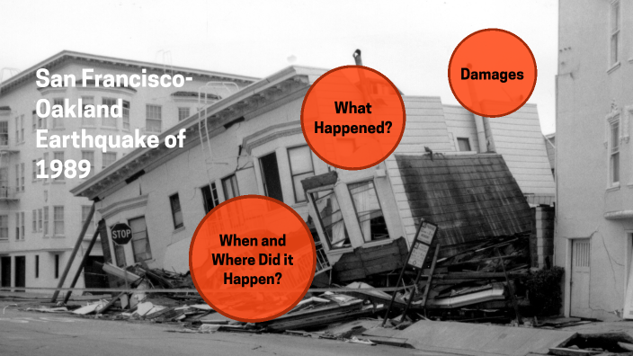 CALIFORNIA 1989 EARTHQUAKE FACTS intelligence overview