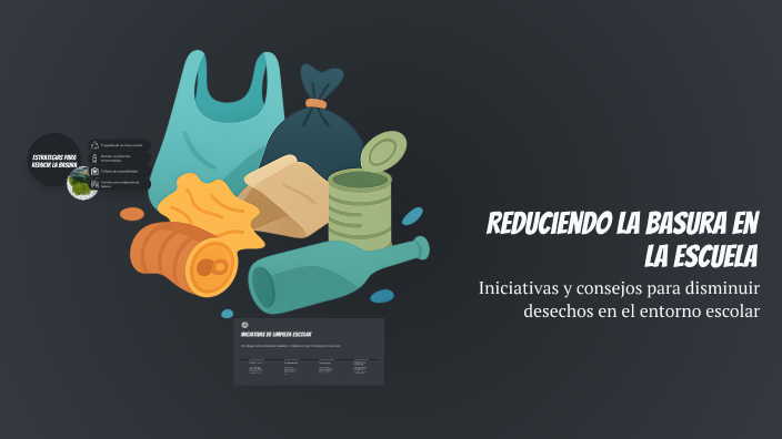 Reduciendo la Basura en la Escuela by ALFREDO SANCHEZ HERNANDEZ on Prezi