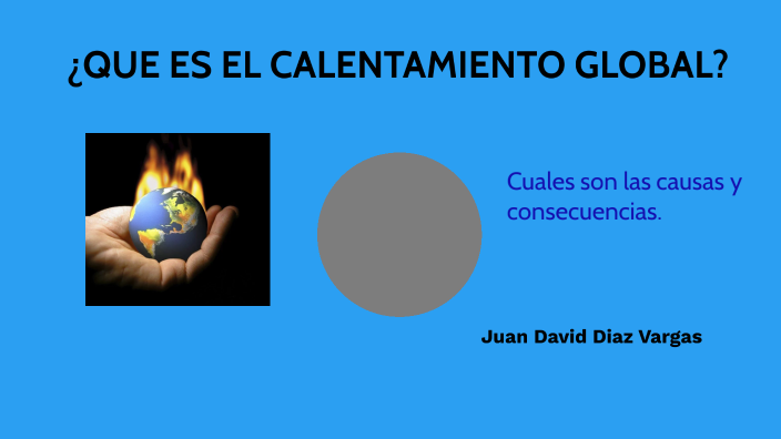¿QUE ES EL CALENTAMIENTO GLOBAL? by JUAN DAVID DIAZ VARGAS on Prezi